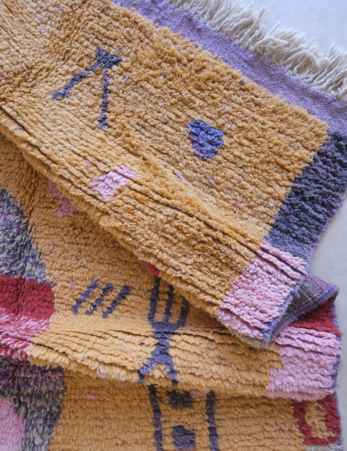 AFK Living vloerkleed Berber - handgemaakt - Wol - 151 x 248 cm