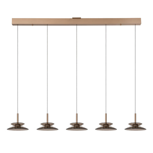 Lucide hanglamp SANTIAGO - Geïntegreerde LED - Amber - vtwonen shop