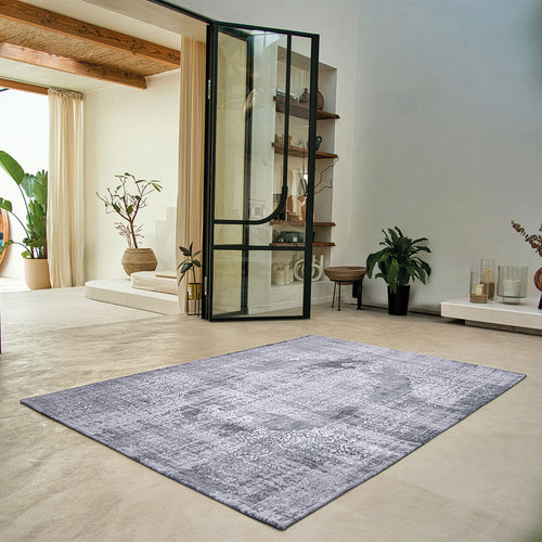 Louis De Poortere vloerkleed Quartz - grijs - 200x280cm