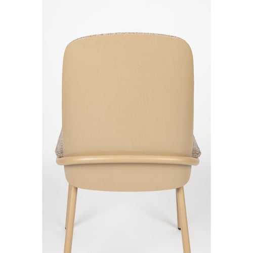 Zuiver Clip Eetkamerstoelen  Beige - Set van 2