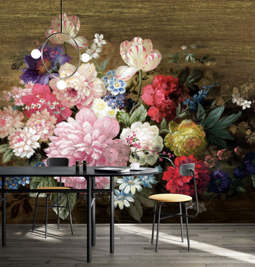 Masureel behang bladeren groen - 53 cm x 10.05 m - 630614