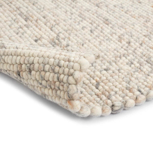 Interieur05 Wollen Vloerkleed Beige/Wit Gemeleerd Vik