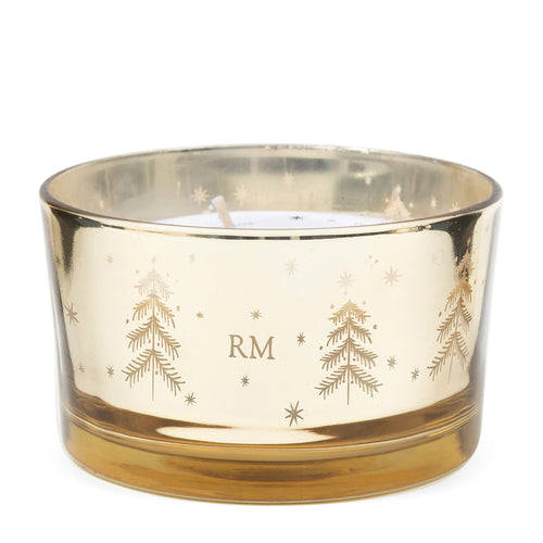 Rivièra Maison Magical Christmas ScentedCandlegold - Glas, Paraffine - Goud - vtwonen shop