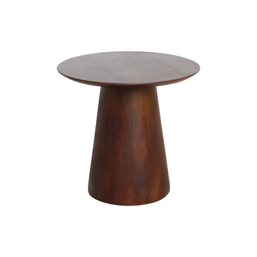 Raw Materials bijzettafel Bullnose Cone - donkerbruin - 50 cm - vtwonen shop