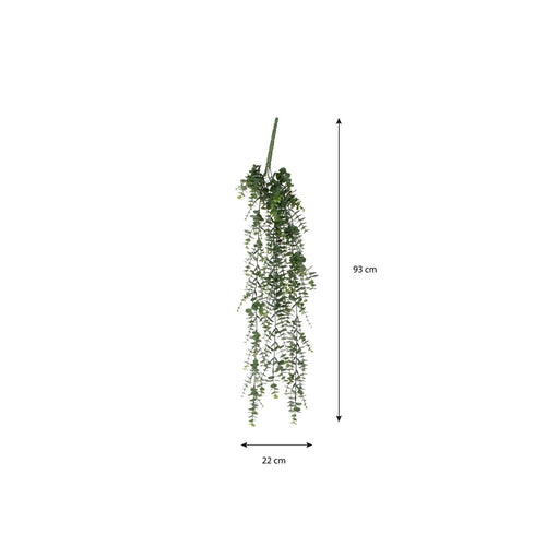 Mica Decorations Eucalyptus Kunst Hangplant - H93 cm - Groen