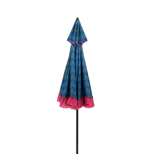 Edelman stokparasol Mitchell hart blauw Ø220 x 238 cm