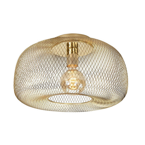 Highlight plafondlamp Honey - 1 lichts - 39  x 22   cm - goud - vtwonen shop