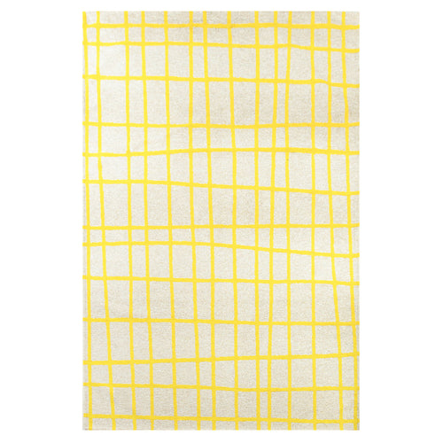 Lola&Moi vloerkleed Bright Yellow - geel -240x340cm - vtwonen shop