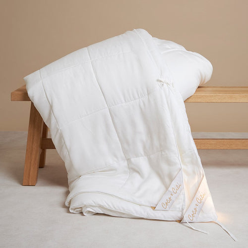 Coco & Cici - Tencel Dekbed 4 Seizoenen 240 x 220 cm - 2 Persoons Beddengoed - Hypoallergeen & Warmte Regulerend - 100% Tencel Lyocell - Wit - vtwonen shop