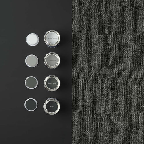 Graham & Brown Vliesbehang met vinyl toplaag - Twill Deep Grey - 10mx52cm - vtwonen shop