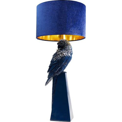 Kare Design Tafellamp - papegaai - blauw - vtwonen shop