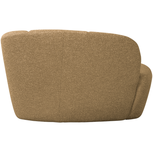 WOOOD 2-zits bankje rechts Mojo - Polyester - Geel/Bruin Melange - - vtwonen shop