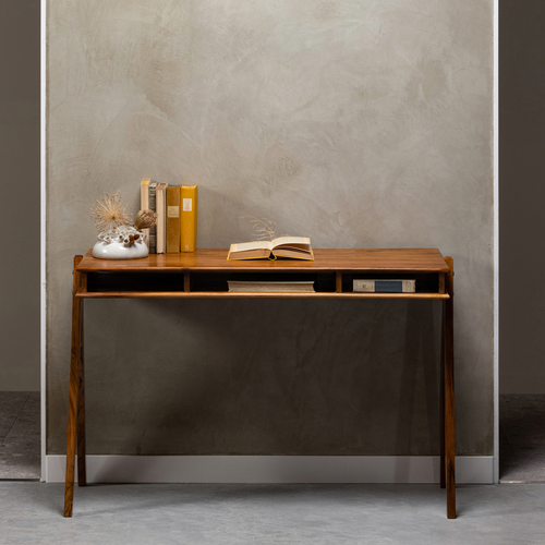 WOOOD bureau Compartment - Hout - Bruin - 78x120x50 - vtwonen shop