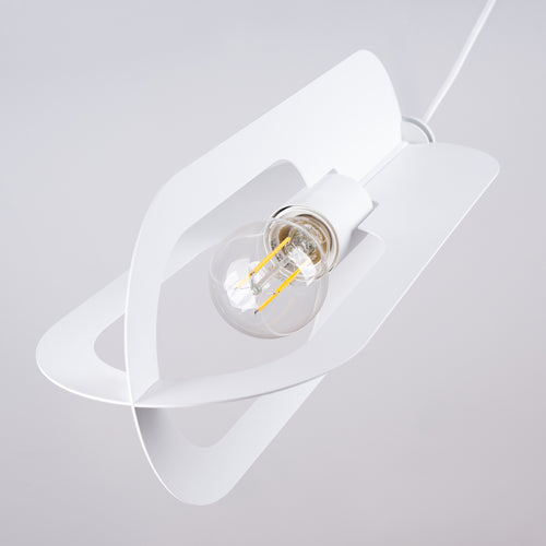 Sollux Lighting Hanglamp NICUS 1 wit - 11x11x140cm