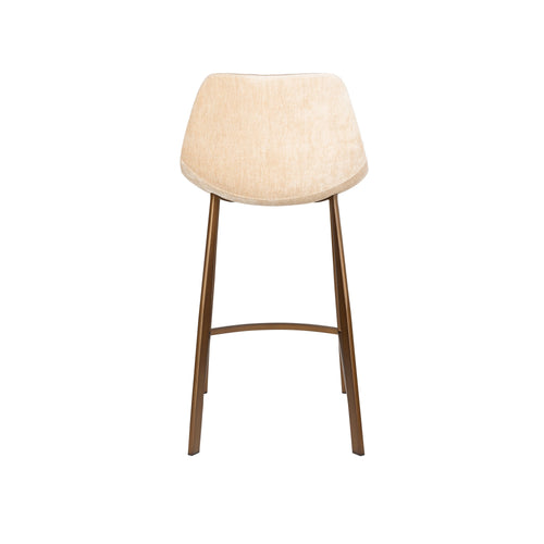 Dutchbone Franky Barkrukken 65 cm Beige - Set van 2