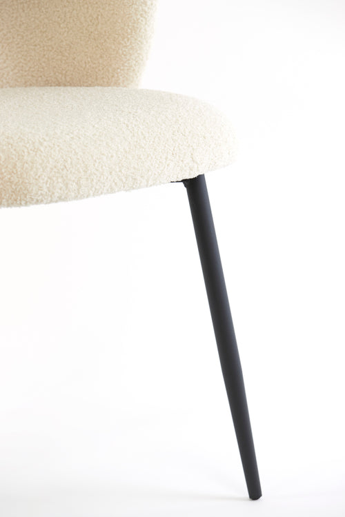 Light & Living eetkamerstoel ELYNA - 56x55x79cm - bruin - Set van 2
