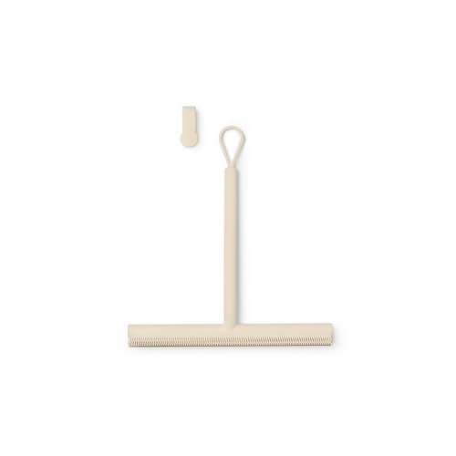 Brabantia ReNew Douchewisser met deurhaak - Soft Beige