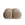 Cosmopolitan Design Poef Loretto flueel chocolade - 90x90x40cm