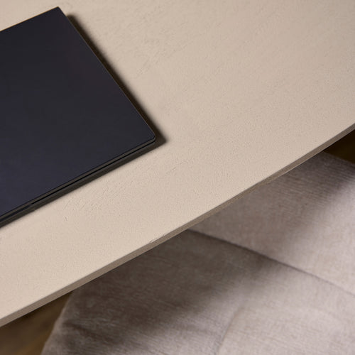 StarFurn Eettafel Madison - Deens Ovaal Zandkleur Hout - 160x90x76cm