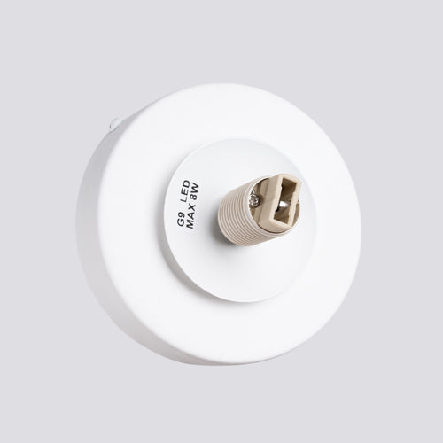 Sollux Lighting Wandlamp YOLI 1 wit - 12x14x12cm