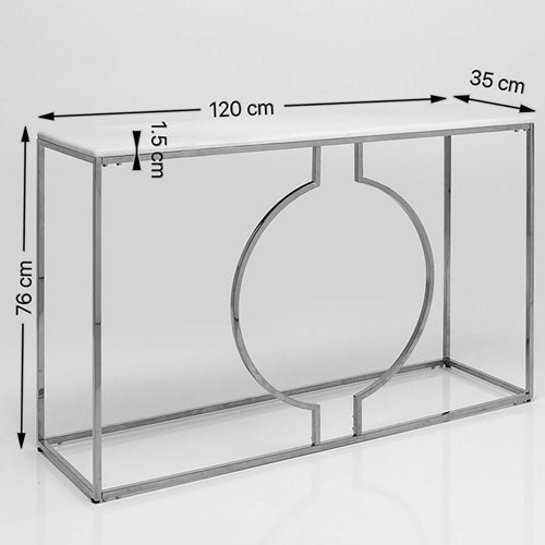 Kare Design Console Miami Loft zwart 120x35cm - vtwonen shop