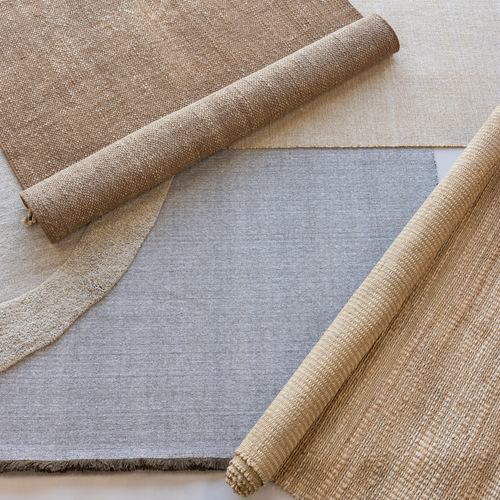 WOOOD vloerkleed 200x300 cm Ruglio - Wol/Jute - Bruin