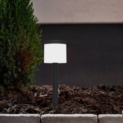 EGLO solar priklamp buiten Pantete - led - 65 cm - zwart/wit