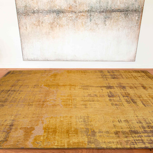 Louis De Poortere vloerkleed Rialto Gold - geel - 240x340cm - vtwonen shop