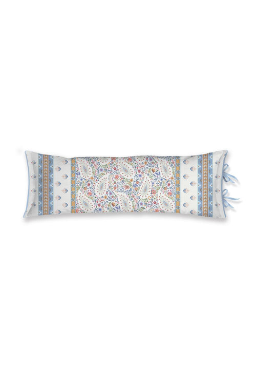 Pip Studio Decoratiekussen Kairi Bloom - 30 x 90 cm - Licht blauw