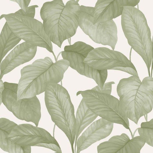 Borastapeter behang bladeren groen - 53 cm x 10.05 m - 660530 - vtwonen shop