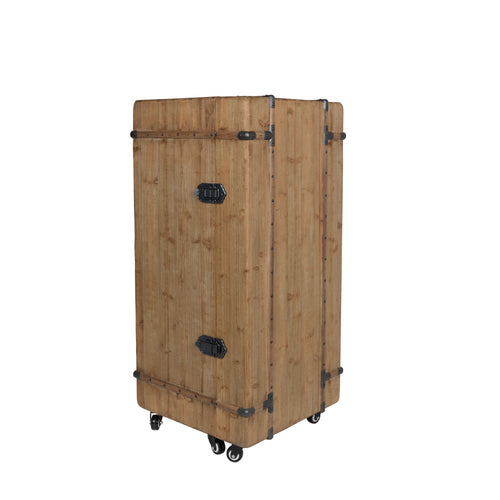 Dutchbone Lico Wijnkast/ Drankkast Hout - Bruin