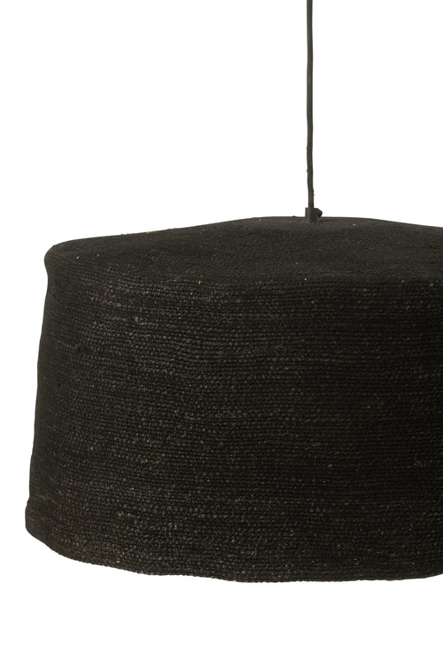 J-Line hanglamp Moonj - gras - zwart - 3 stuks