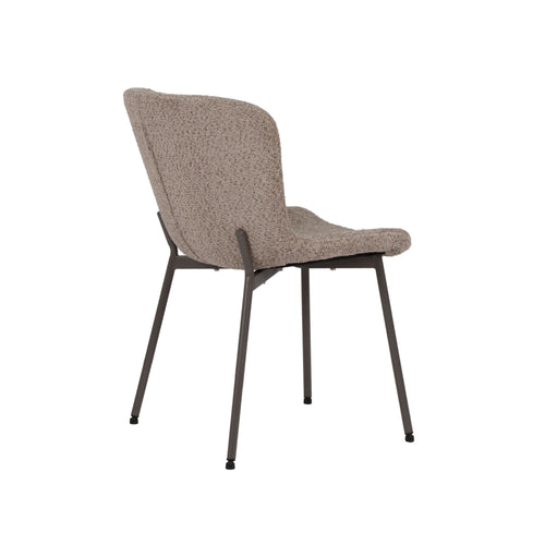 Housecraft Living Maryan Eetkamerstoelen Taupe - Set van 2