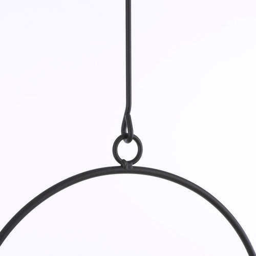 Mica Decorations Dexter Hangpot - L24 x B14 x H83 cm - Zwart