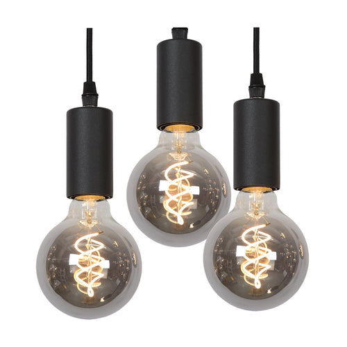 Atmooz hanglamp Hanoi - zwart - 110 x 31 x H 115 cm - E27