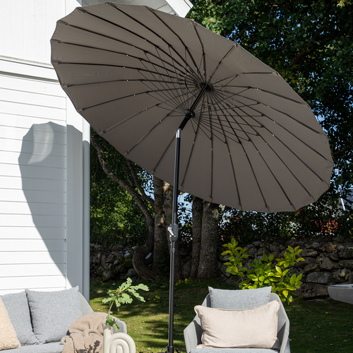 Nest outdoor Einar Parasol Ø 270 cm - Grijs - vtwonen shop