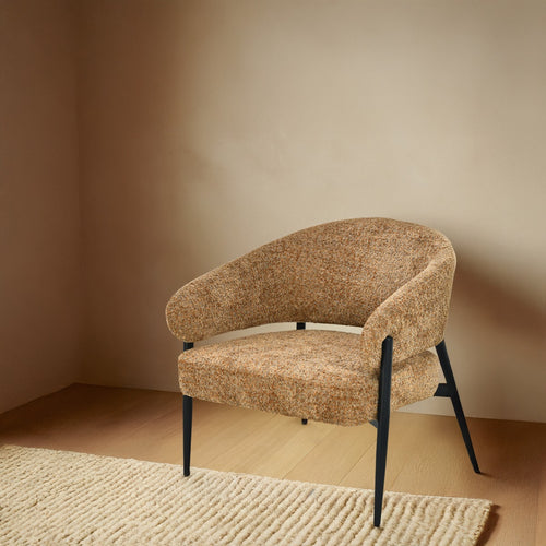Livingfurn fauteuil Dilan Venga - bruin - 72.5x73x75