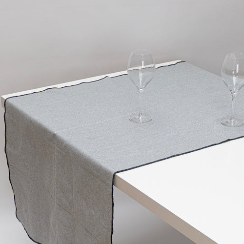The Table Canvas Tafelloper 170x65 cm Ash - vtwonen shop