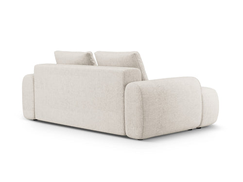 Cosmopolitan Design Bank Linz 3-zits, structurele stof beige - 100x200x84cm
