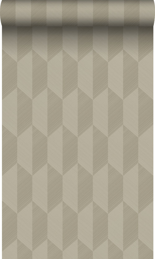 Origin Wallcoverings eco-texture vliesbehang 3D-motief celadon groen - 50 x 900 cm - 348035 - vtwonen shop