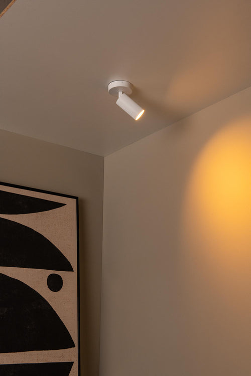 Lucide plafondspot CLUBS - 1xGU10 - Wit - vtwonen shop