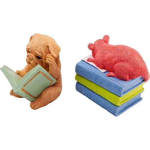 Kare Design Boekensteun hond en muis (2/Set)