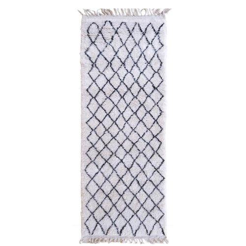 AFK Living vloerkleed Berber - handgemaakt - Wol - 140 cm x 200 cm