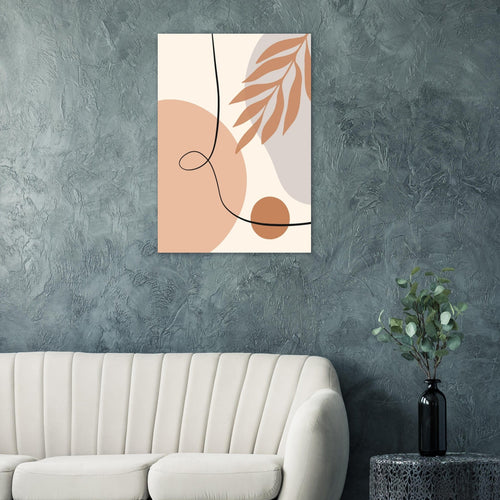 Artfulprints Poster Boho – Soft movement   - 50x70 cm - Meerkleurig