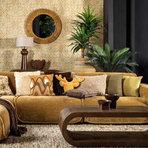FINN - kussenhoes 30x50 cm - velvet - lendekussen - Chocolate Martini - donkerbruin