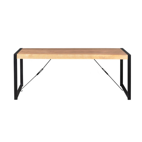 Starfurn Eettafel Britt - Rechthoekig Naturel Hout - 200x90x76cm