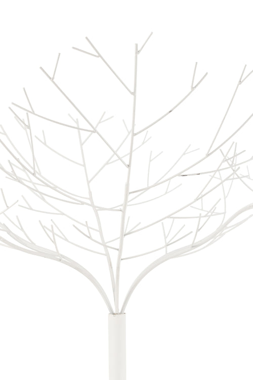 J-Line decoratie Boom - metaal - wit - medium - vtwonen shop