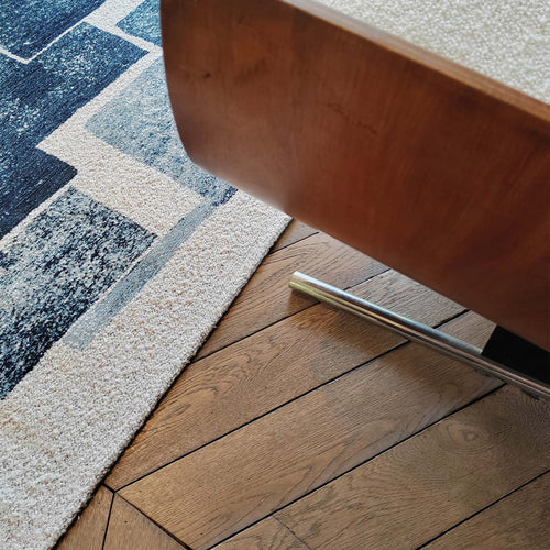 Louis De Poortere vloerkleed Ice Blue - blauw - 200x280cm - vtwonen shop