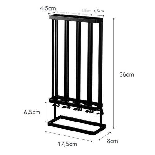 Yamazaki Koffie Capsulehouder - Tower - Zwart - vtwonen shop