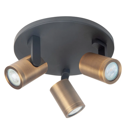 Highlight spot HALO - 3 lichts - 25  x 15   cm - zwart brons - vtwonen shop